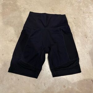 Aerie Black Biker Shorts